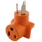 Ac Works Plug Adapter, 6-50R, 10-50P, 6-50P, 10-50P, 0 ft., Gray WD1050650 - alternate 1
